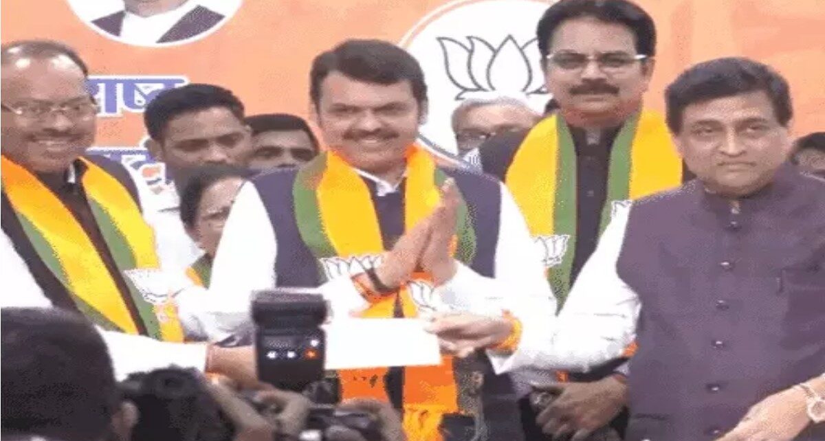 Ashok Chavan Joins BJP